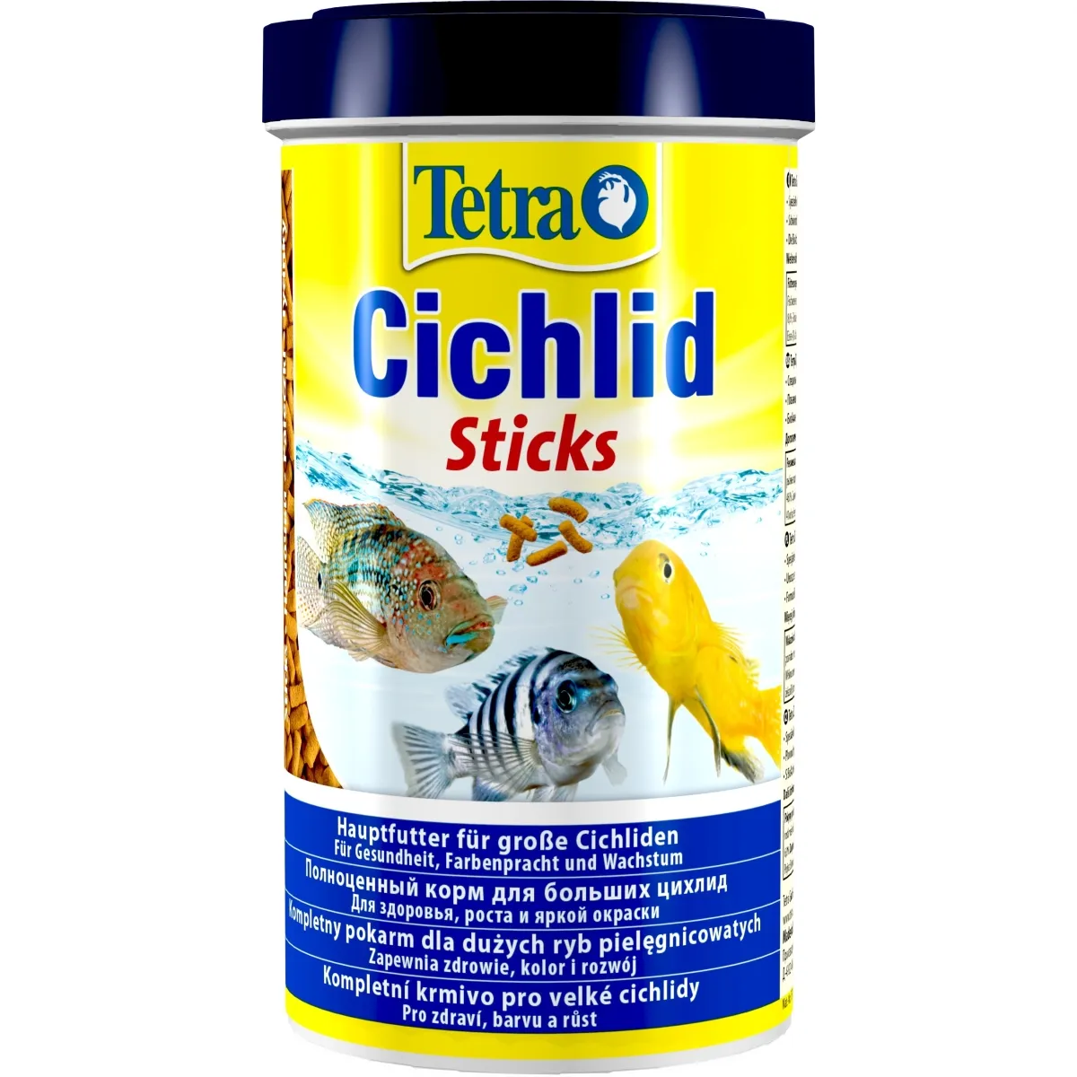 Полноценный корм для рыбок TETRA  CICHLID STICKS 500 мл - Изображение товара