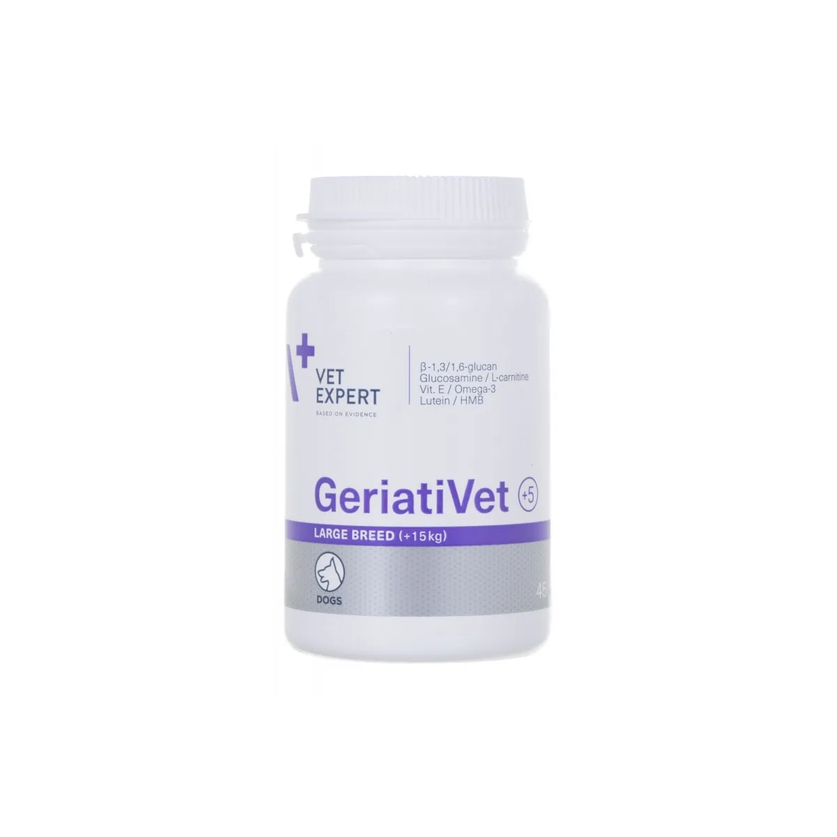 VETEXPERT GERIATIVET DOG TBL LARGE BREED N45