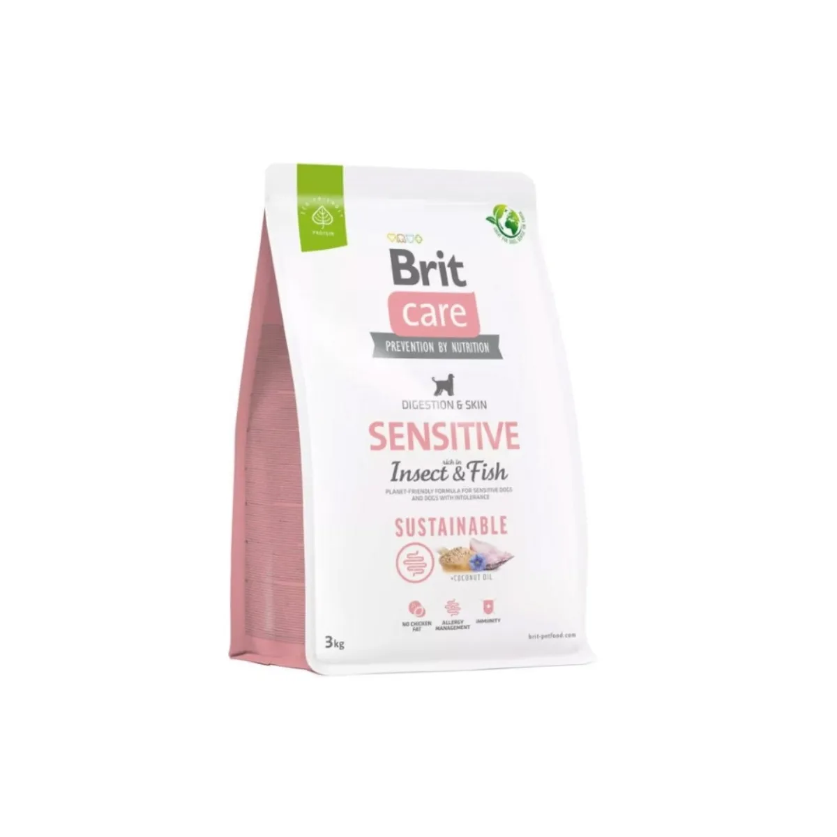 BRIT CARE KOERA TÄISSÖÖT SENSITIVE INSECT/FISH 3KG