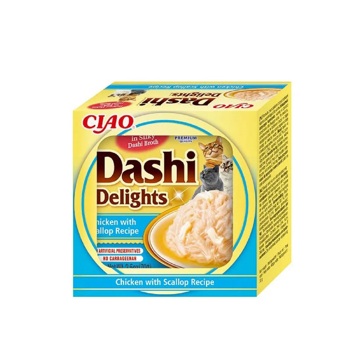 CHURU KASSI TÄIENDSÖÖT DASHI DELIGHTS KANA/KAMMKARP 70G N1 - Изображение товара 1