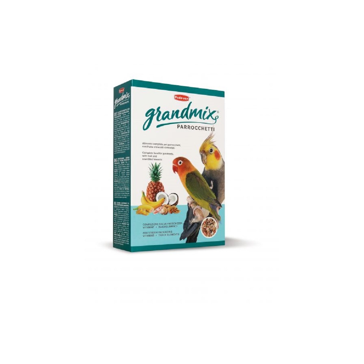 PD GrandMix Parrocchetti корм для средних попугаев, 850 г