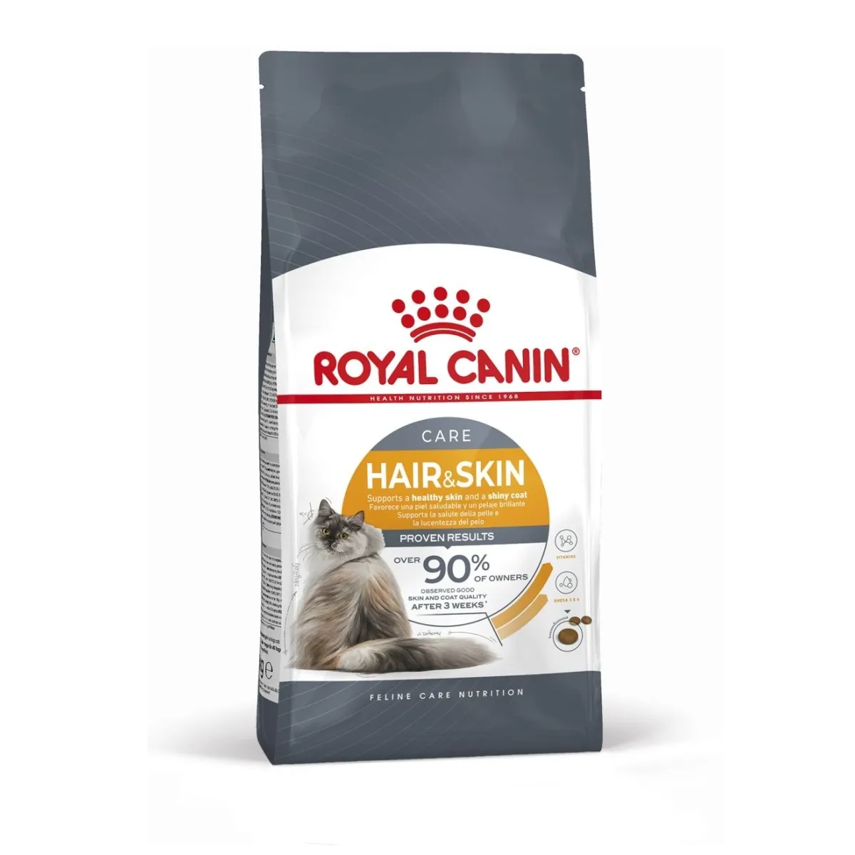 Royal Canin Feline Hair&Skin Care Adult - сухой корм для кошек, 4 кг