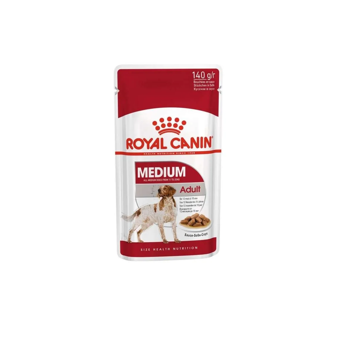 Royal Canin влажный корм для собак средних пород, 140 г, 1шт