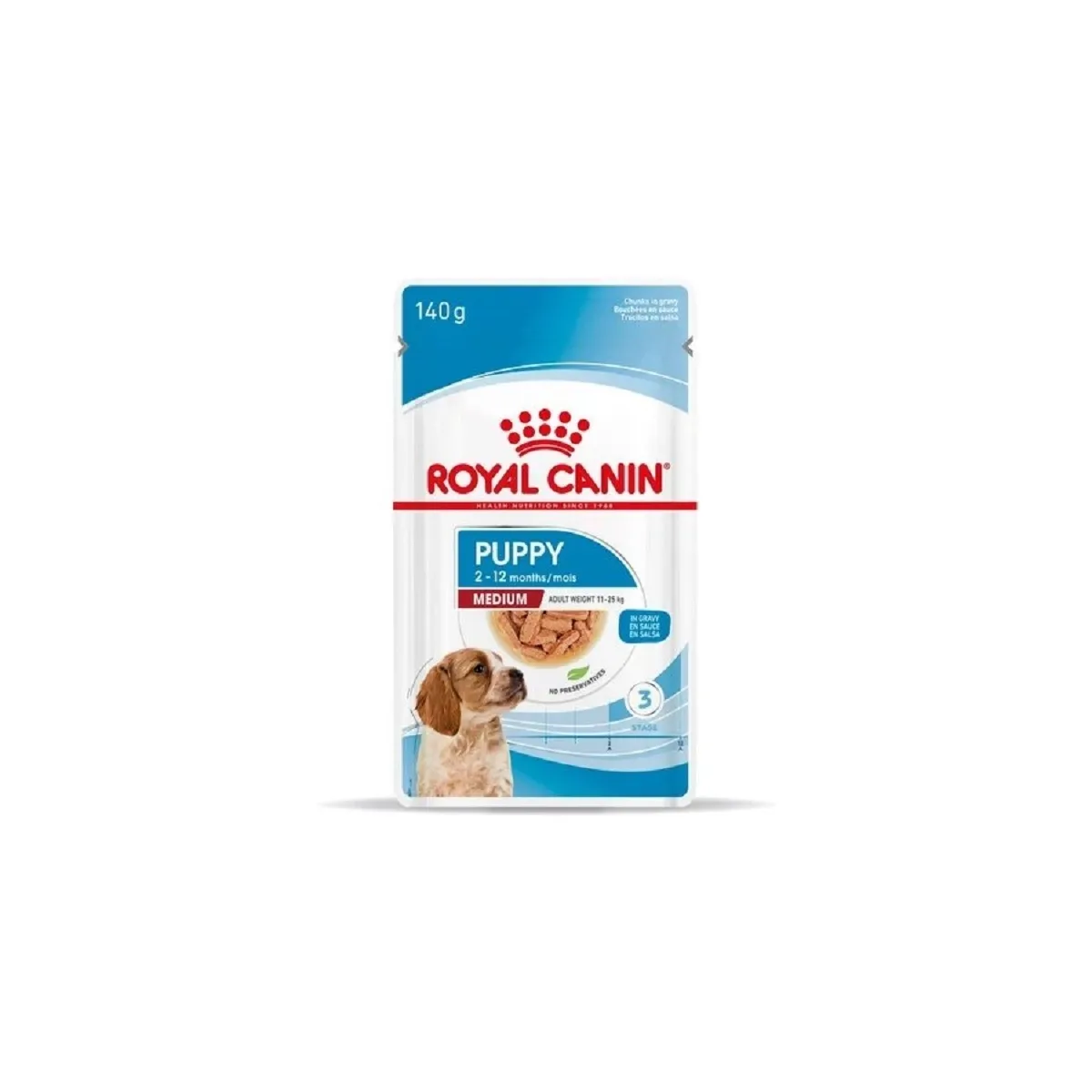 Royal Canin влажный корм для щенков средних пород, 140г N1