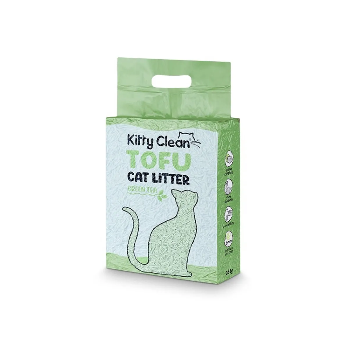 KITTY CLEAN KASSILIIV TOFU ROHELINE TEE 2,5KG