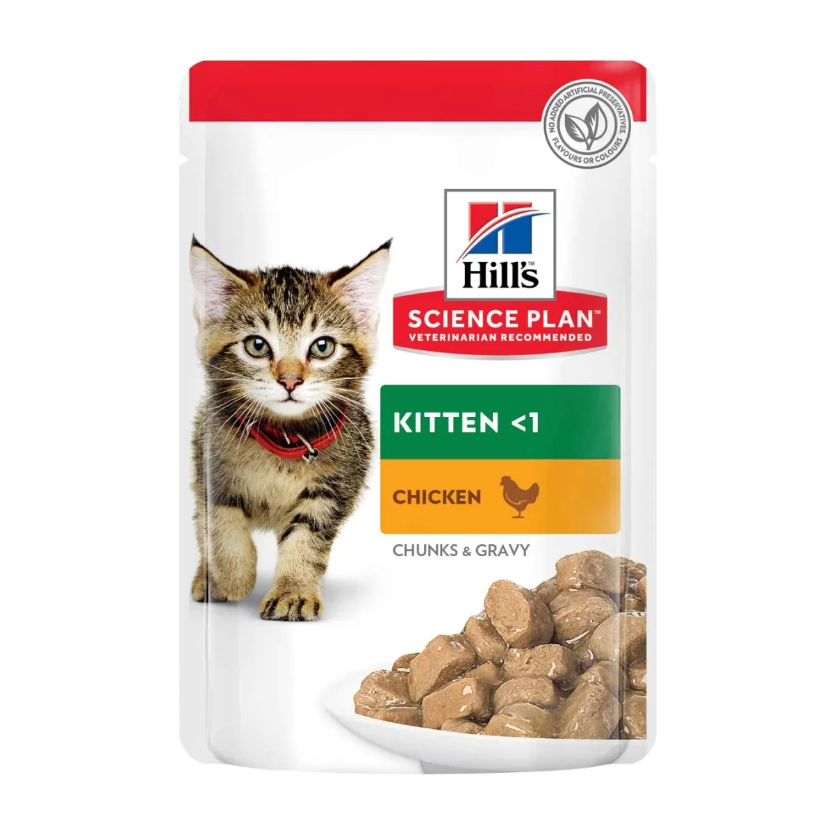 Hills влажный корм для котят, курица, 85 г N1 - Изображение товара