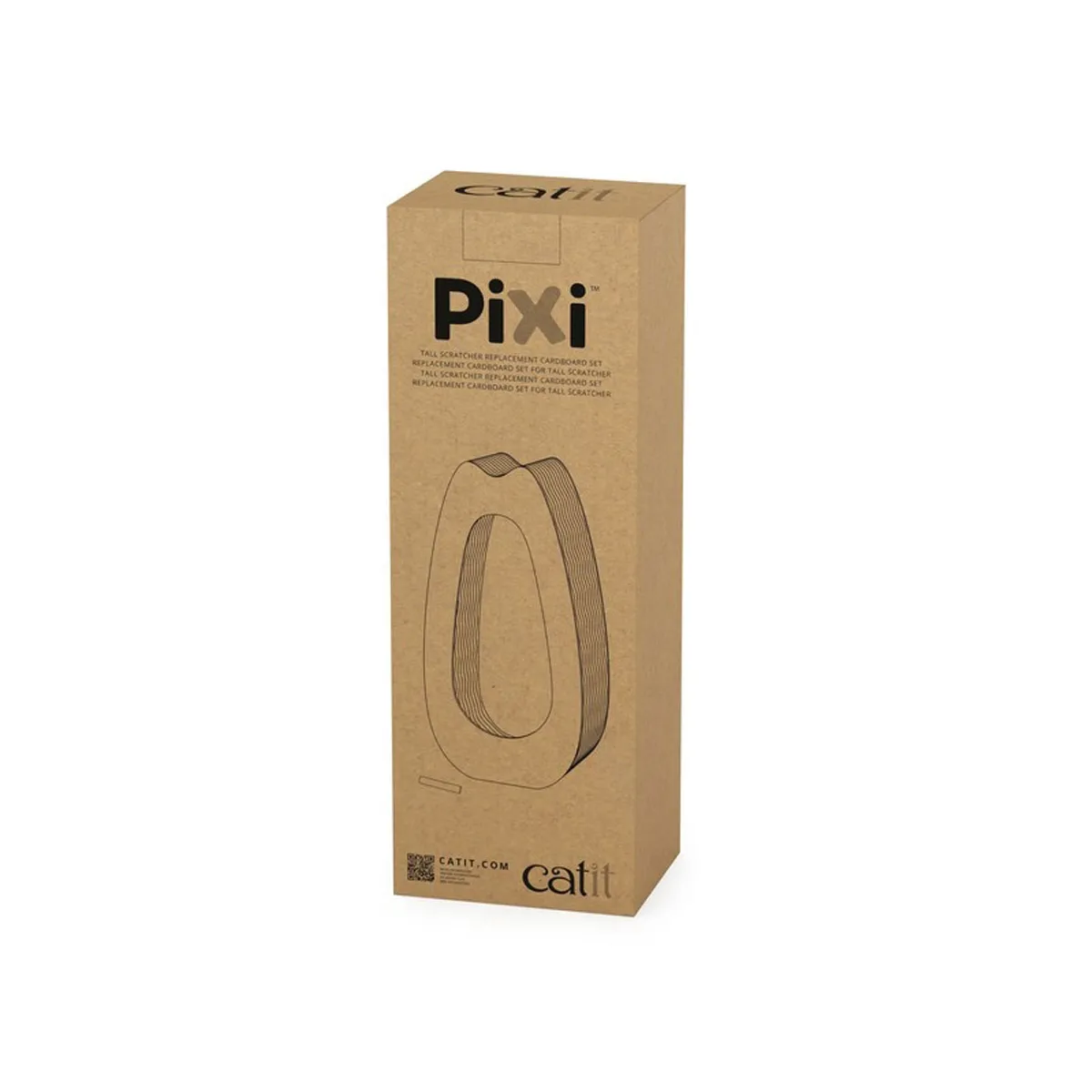 CATIT PIXI KRAAPIMISPUU TALL VAHETATAV OSA 57,7X19,7X15,5CM #