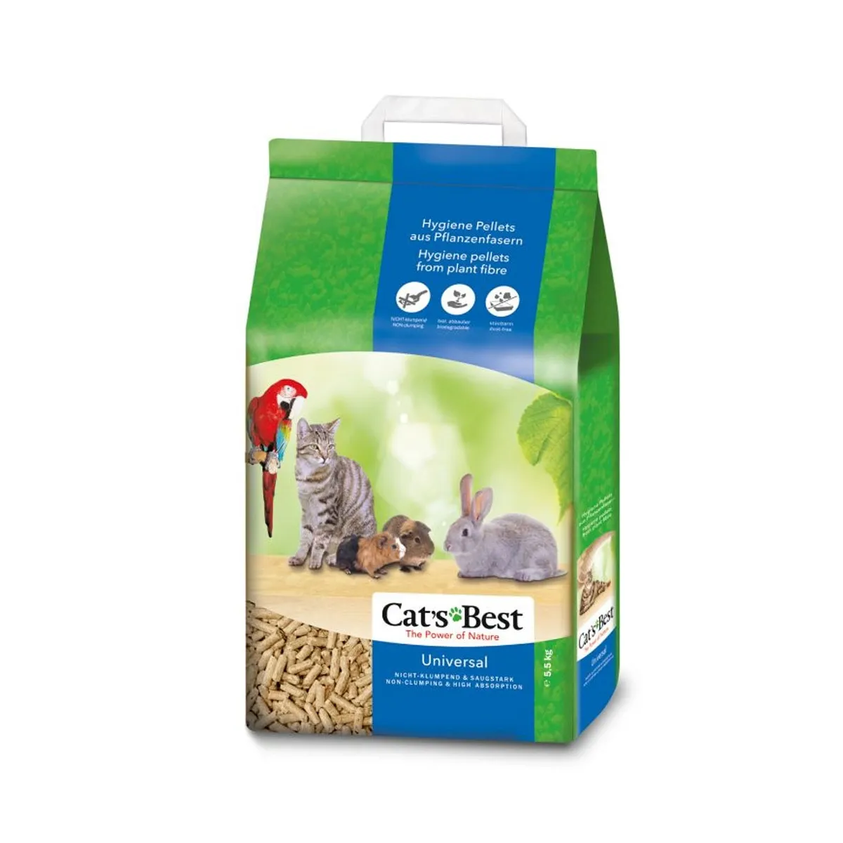 Cats Best Universal наполнитель для кошачьего туалета, 20 л/11 кг