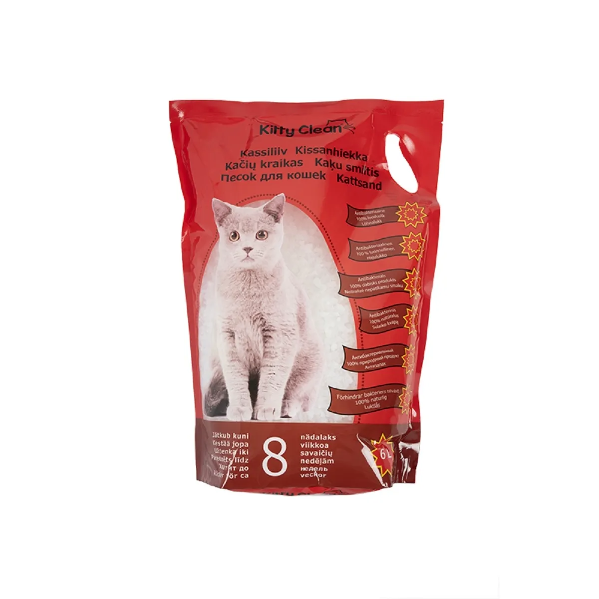 KITTY CLEAN KASSILIIV SILIKAAT 6L - Изображение товара