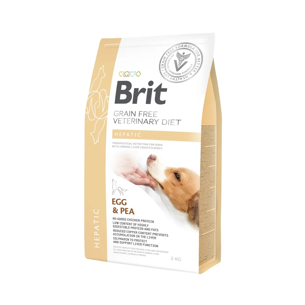 BRIT GF KOERA TÄISSÖÖT HEPATIC 2KG - Изображение товара