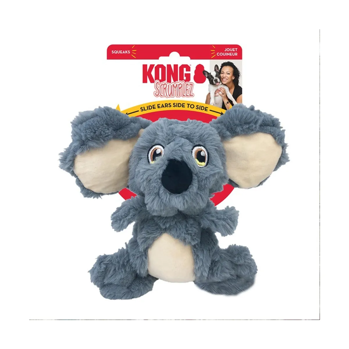 KONG SCRUMPLEZ KOALA KOERA MÄNGUASI M