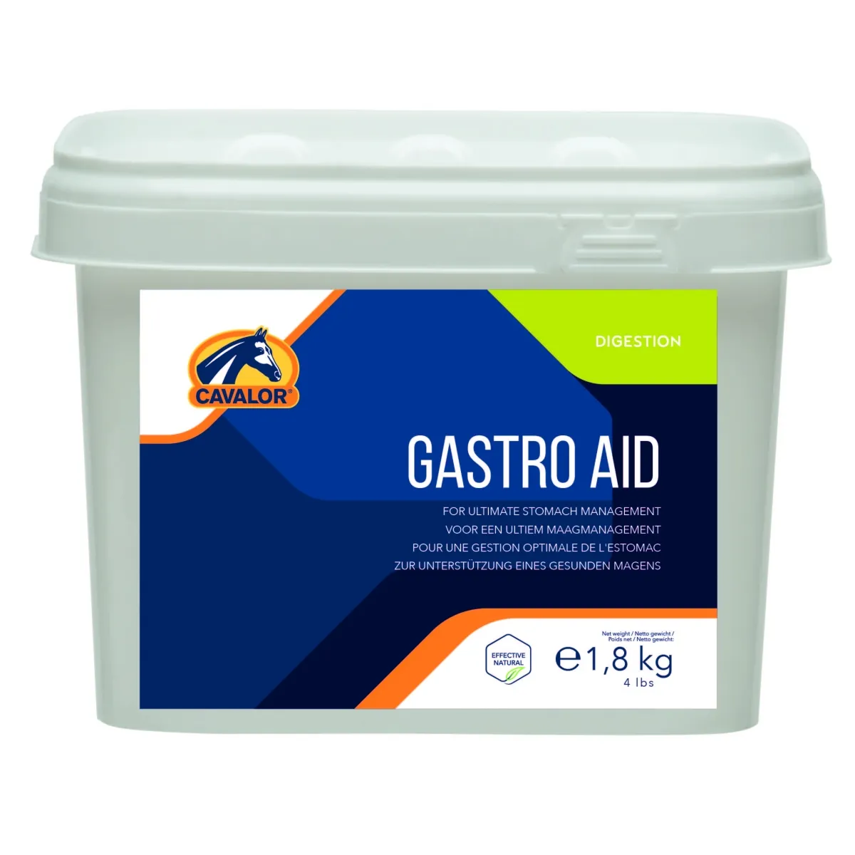 Cavalor Gastro 8 Aid пищевая добавка для лошадей, 1,8 kg - Изображение товара