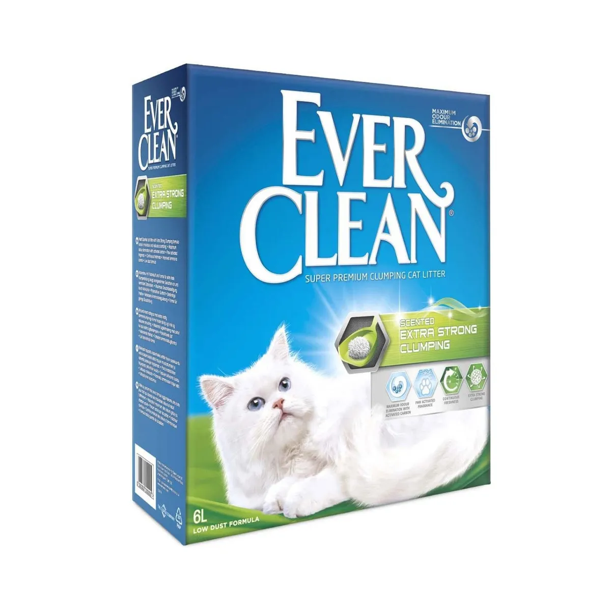 Ароматизированный наполнитель для кошачьего туалета Ever Clean Extra Strong 6 кг