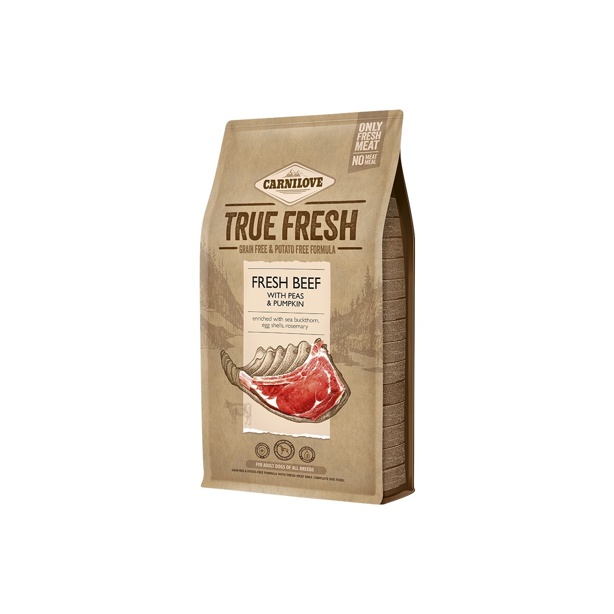 CARNILOVE TRUE FRESH KOERA TÄISSÖÖT VEIS 1,4KG - Изображение товара 1