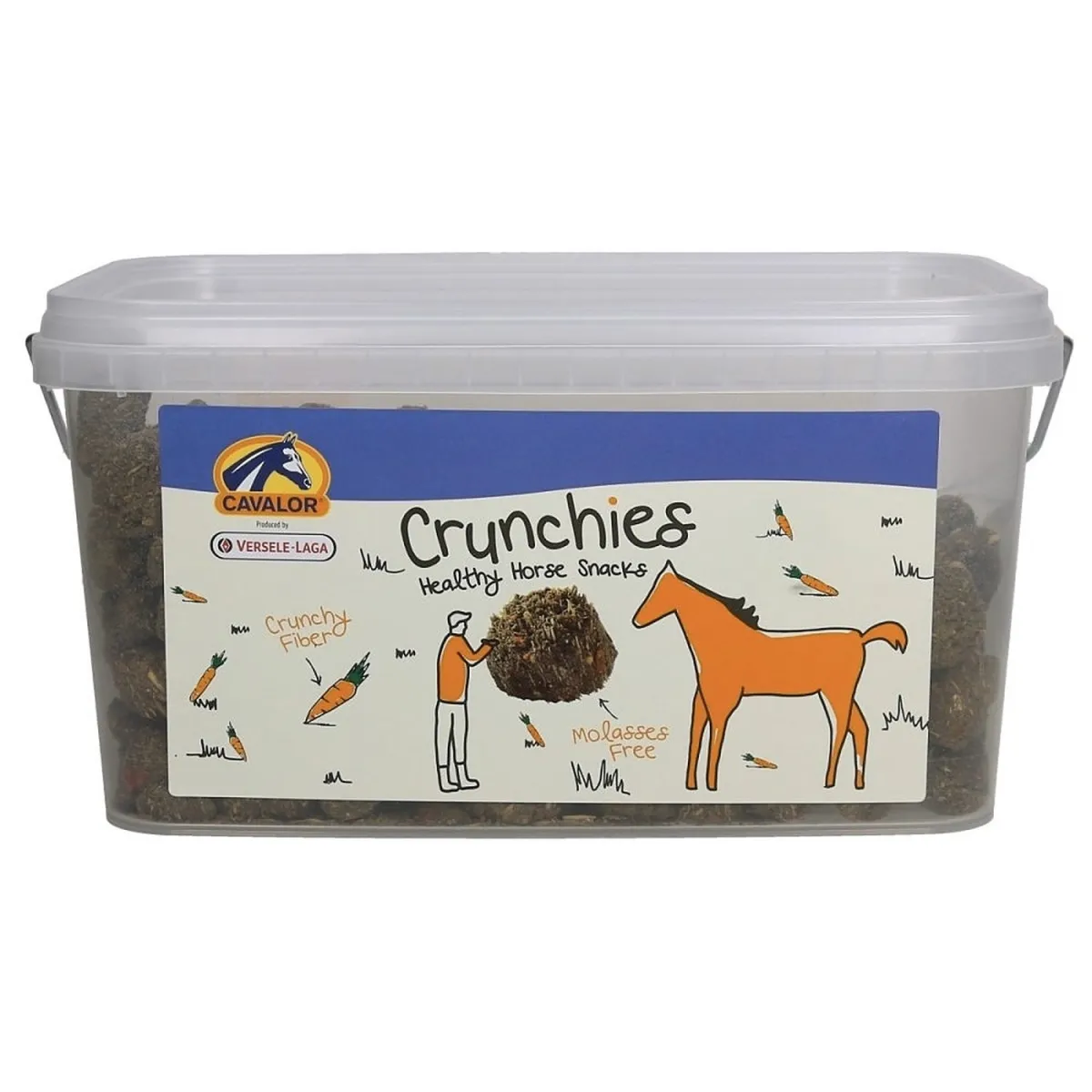 Cavalor Crunchies добавка для лошадей, 1, 5 kg - Изображение товара