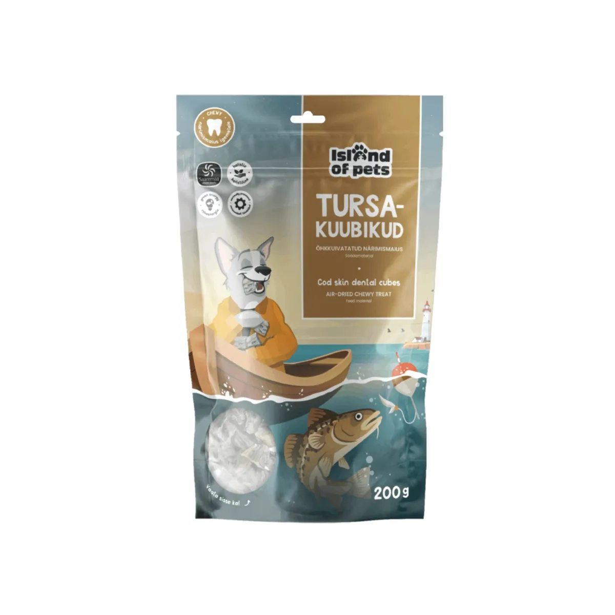 ISLAND OF PETS MAIUS TURSAKUUBIKUD 200G