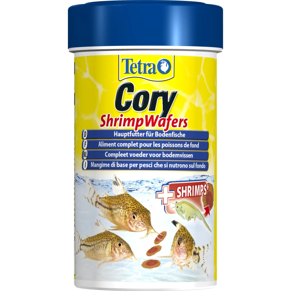 Tetra Cory Shrimp корм для рыб, вафли, 100мл - Изображение товара