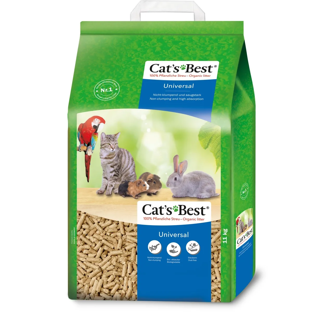 Cats Best Universal наполнитель для кошачьего туалета, 10 L