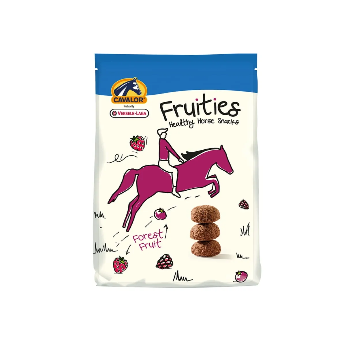 Cavalor Fruities лакомство для лошадей, 500 г - Изображение товара