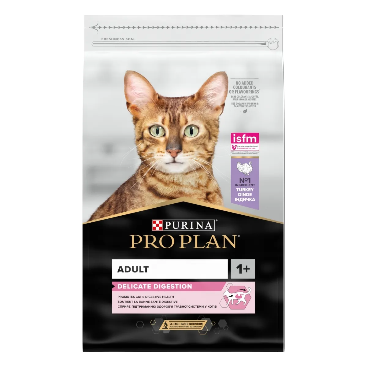 Pro Plan Delicate корм для привередливых кошек, индейка, 10 кг