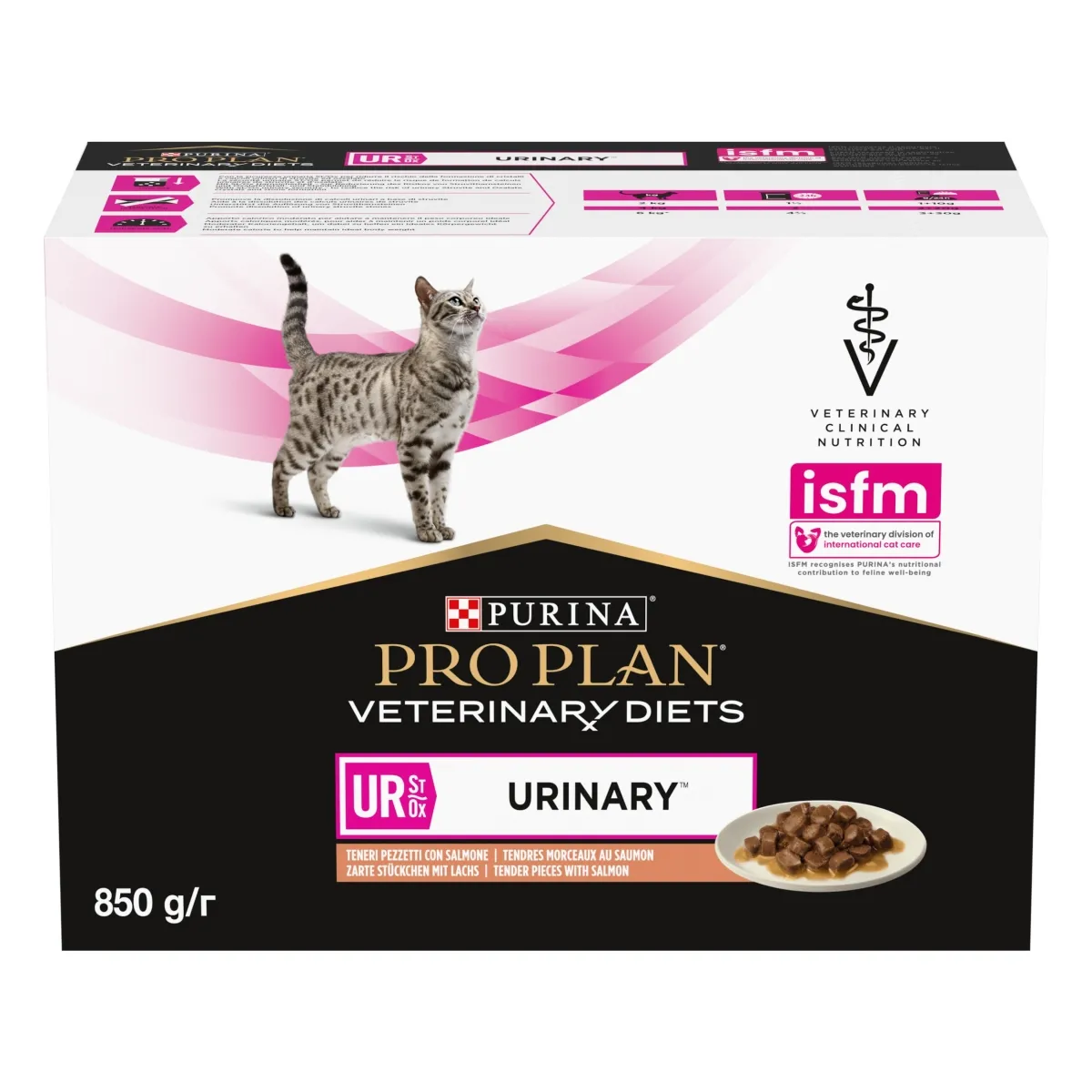 PPVD URINARY FELINE SALMON EINEKOTIKE 85G N10