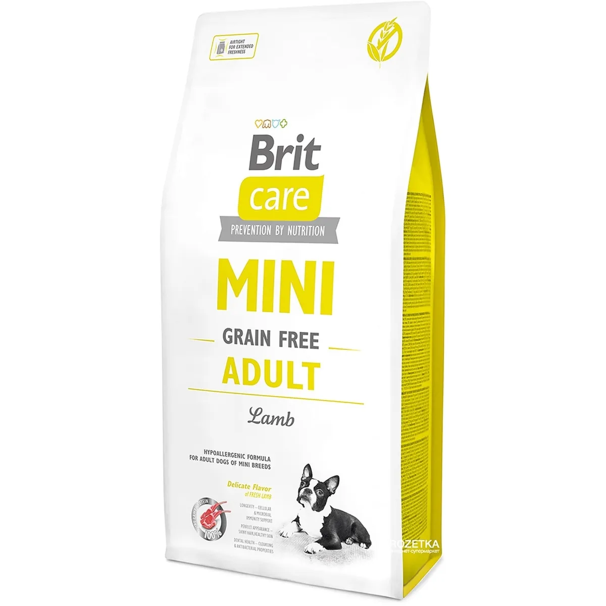 Brit Care Mini сухой корм для собак мелких пород, ягненок, 7 кг