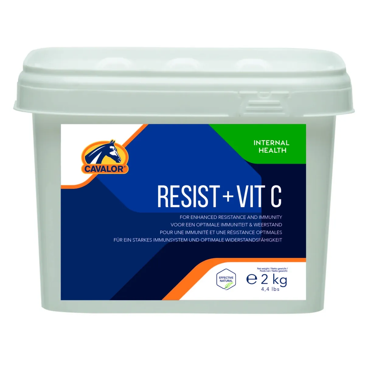 Cavalor Resist + Vit C добавка для лошадей, 2 kg - Изображение товара