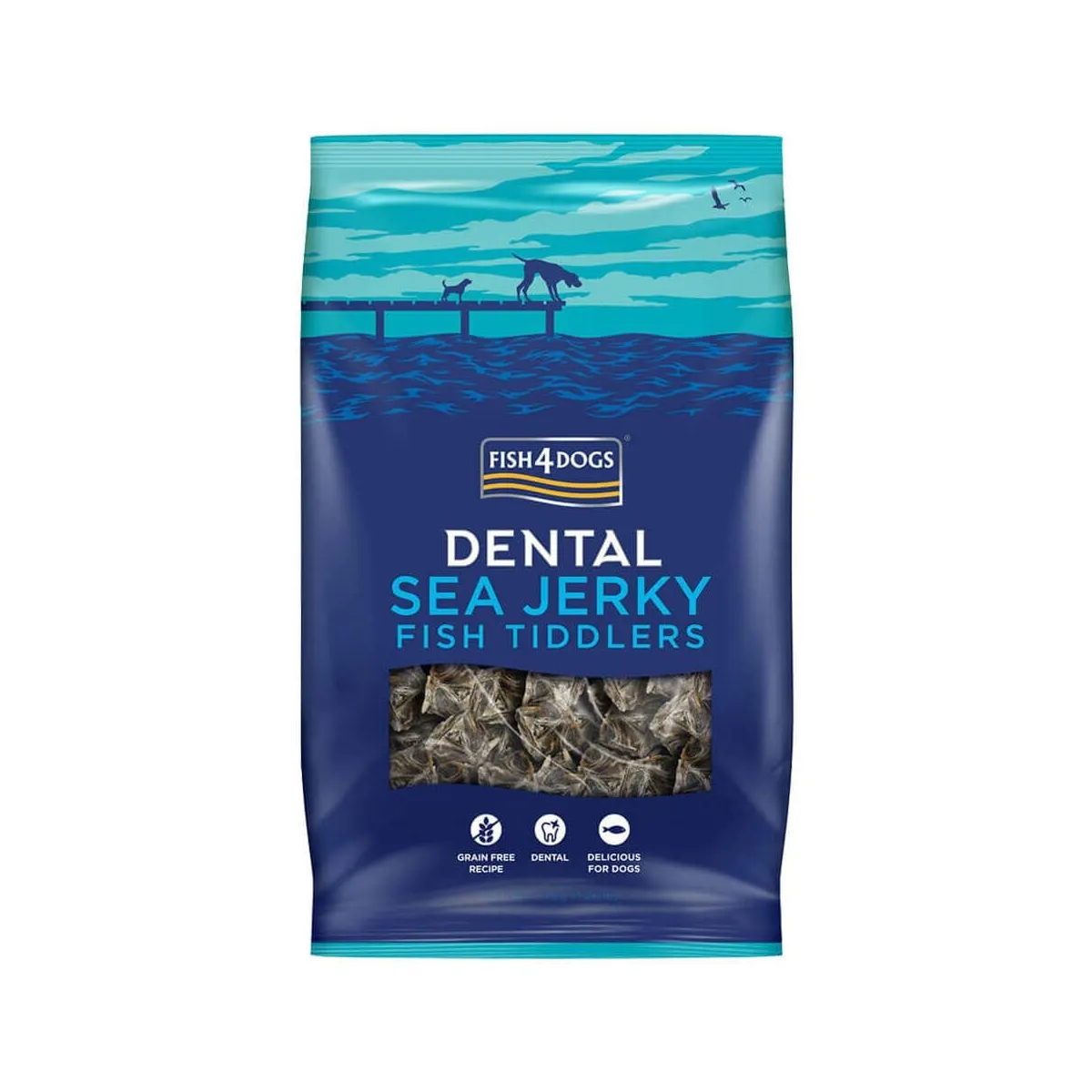 Fish4Dogs Sea Jerky Tiddlers лакомство для собак, 575 г - Изображение товара