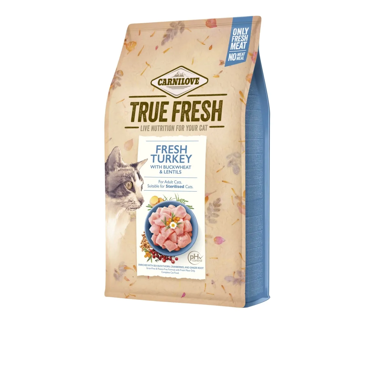 CARNILOVE TRUE FRESH KASSI TÄISSÖÖT KALKUN 340G