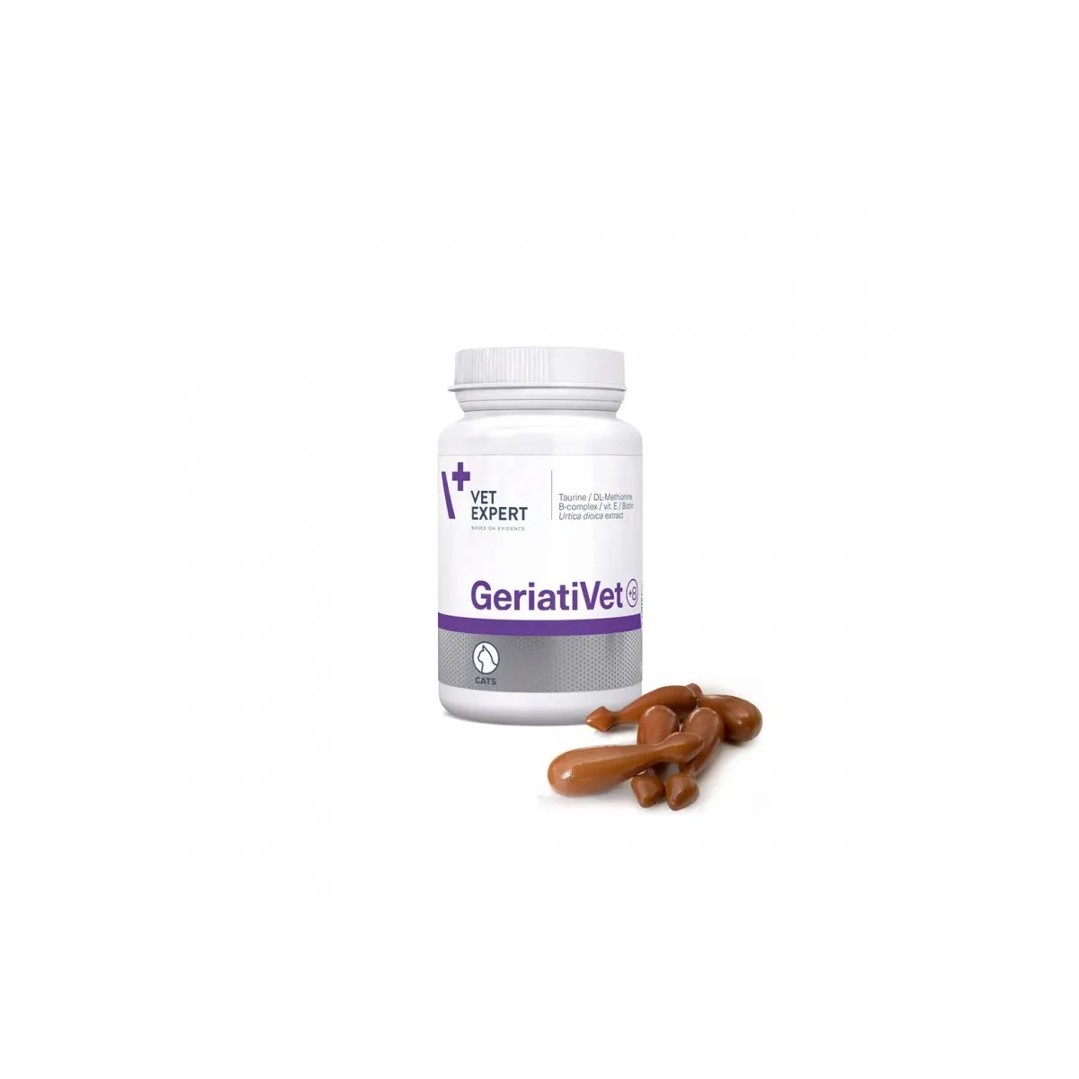 VETEXPERT GERIATIVET CAT TWIST OFF CAPS N60