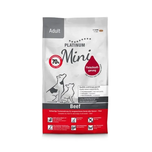 PLATINUM KOERA TÄISSÖÖT ADULT MINI VEIS 900G