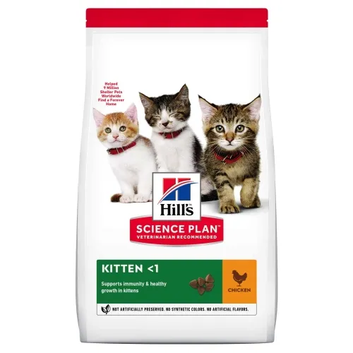 Hills сухой корм для котят, курица, 300 г