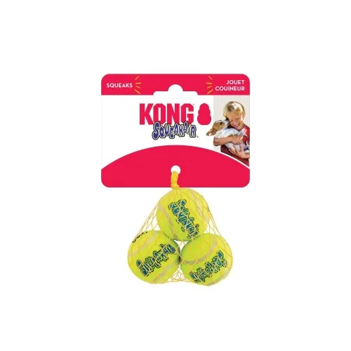 Kong Air игрушка для собак, теннисный мячик со свистком, S N3