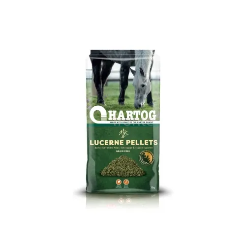 HARTOG HOBUSE KORESÖÖT LUCERNE PELLETS 20KG