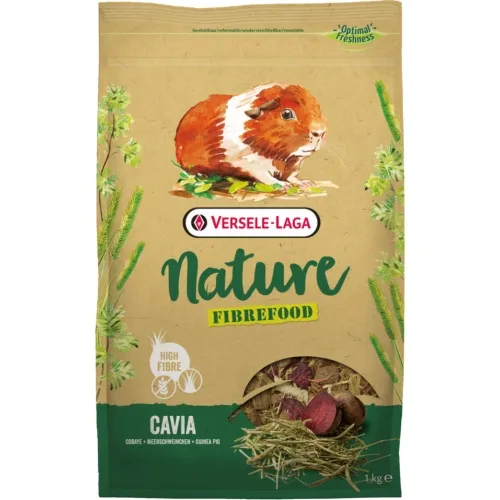 Versele-Laga Nat.Fibrefood полноценный корм для морских свинок, 1 кг