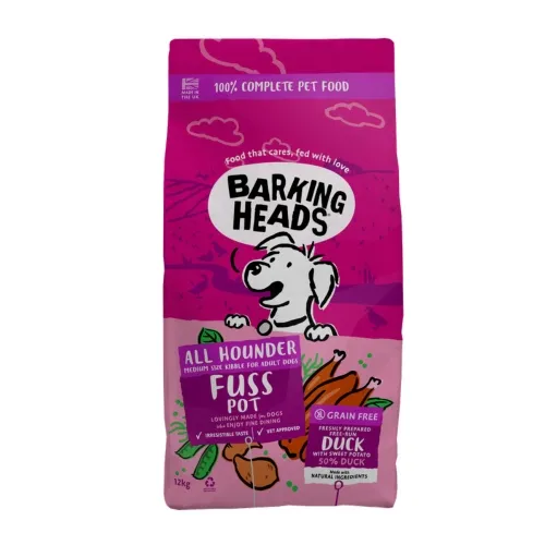 Barking Heads Doggylicious Duck сухой корм для собак, 12 кг