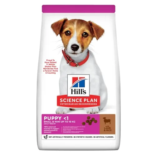 Hills Small&Mini Puppy - сухой корм для собак, курица, 1,5 кг