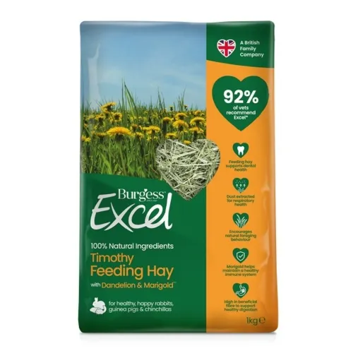 Burgess Excel Dandelion & Marigold сено, 1 кг