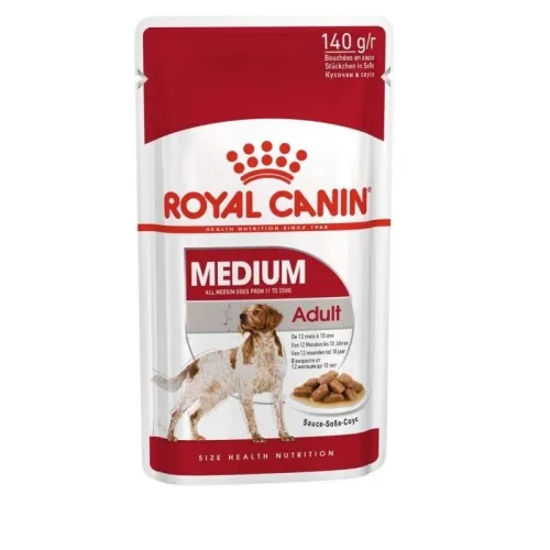 Royal Canin влажный корм для собак средних пород, 140 г, 1шт