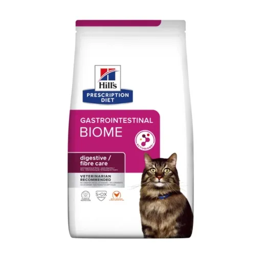 Hills PD Gastro Biome Feline Adult -сухой корм для кошек, курица,1,5кг