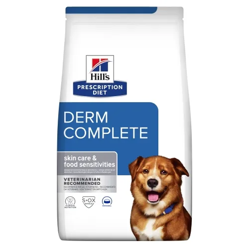 HILLS PD KOERA TÄISSÖÖT DERM COMPLETE 1,5KG