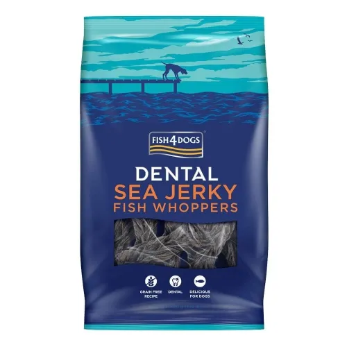 Fish4Dogs Sea Jerky Whoppers лакомство для собак, 500 г