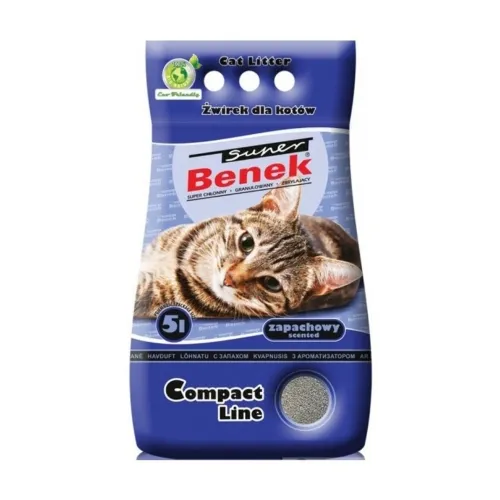 Certech Super Benek Compact кошачий наполнитель, с ароматом, 5л