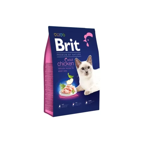 Brit Premium корм для кошек курица 300г