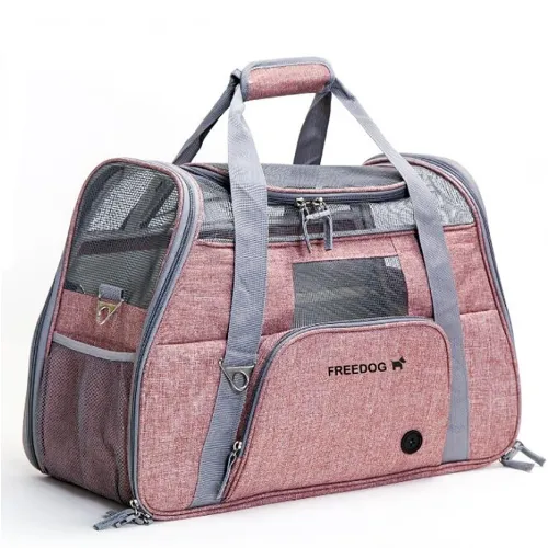 FREEDOG KANDEKOTT CROSSWORLD 51X23X35CM PRUUN