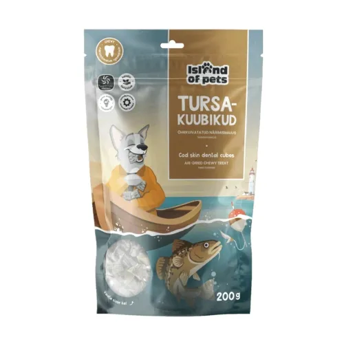 ISLAND OF PETS MAIUS TURSAKUUBIKUD 200G