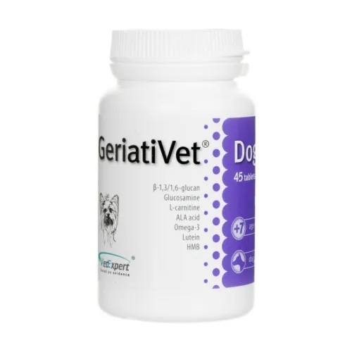 VETEXPERT GERIATIVET DOG TBL SMALL BREED N45