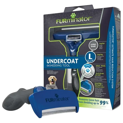 Furminator расческа для длинношерстных собак, L