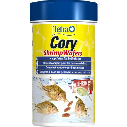 Tetra Cory Shrimp корм для рыб, вафли, 100мл