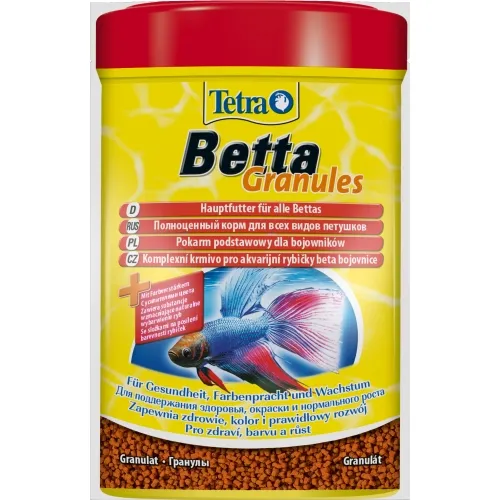 Tetra Betta корм для рыб, гранулы, 5г